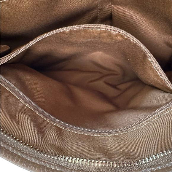 COACH Mini Ellis Acorn Brown Pebble Leather Tote Crossbody Satchel - Picture 17 of 17